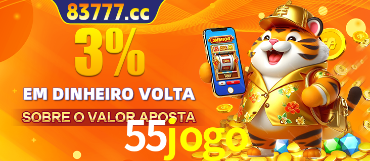 Promoção para baixar e instalar o aplicativo do cassino 55jogo. O banner oferece uma recompensa de R1aR1aR8, com a imagem de uma cobra sobre moedas de ouro.