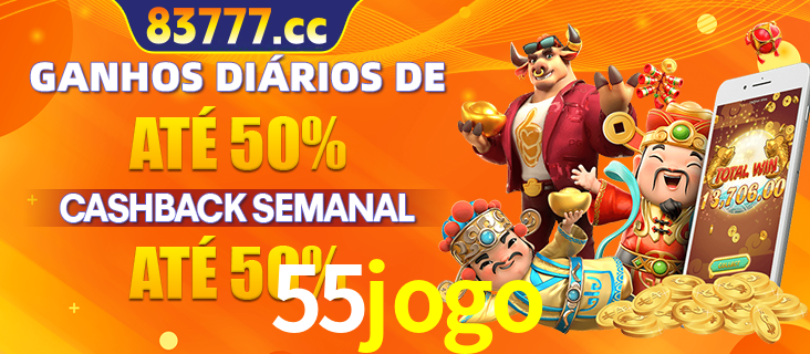 Anúncio de um membro ganhador do cassino 55jogo que ganhou R$2.193.486,00 jogando o slot PG Fortune Tiger, com os mascotes do jogo comemorando o prêmio.