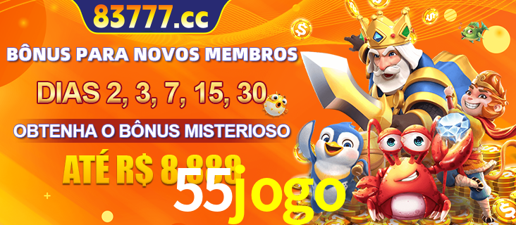Anúncio dos benefícios para Membro VIP Sênior na plataforma 55jogo, incluindo bônus promocionais, semanais e mensais, ilustrado com o personagem Fortune Tiger.